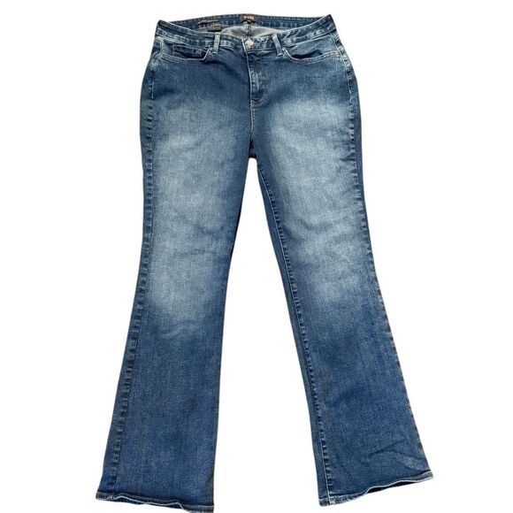 NYDJ Barbara Bootcut stretch high rise jeans size 14 - Picture 10 of 10